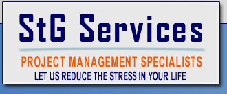 StG Services: Project Management Specialists - Let us reduce the stress in your life